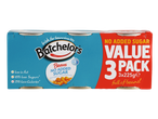 Batchelors Value 3-pack of no added sugar beans.