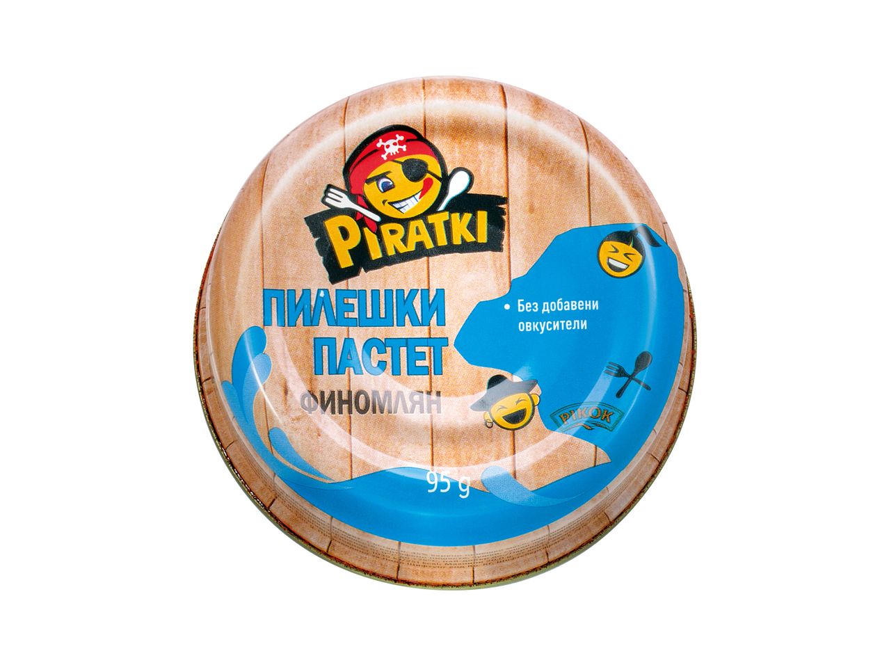 Пилешки пастет Pikok Piratki, подходящ за деца. 