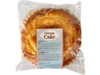 Apelsinų pyragas „La Cestera“ permatomoje pakuotėje su etikete.