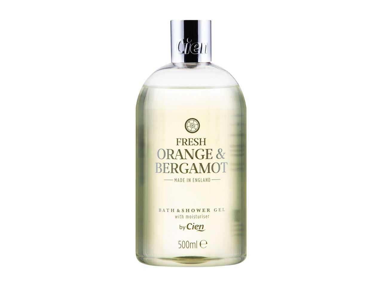 Cien Fresh Orange & Bergamot Bath & Shower Gel with moisturiser, 500ml