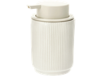LIVARNO HOME® keramische zeepdispenser met geribbeld design