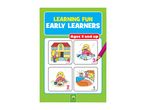 Early learner book with illustrations of daily routines.