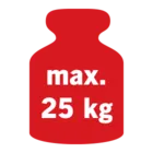 Max. 25 kg