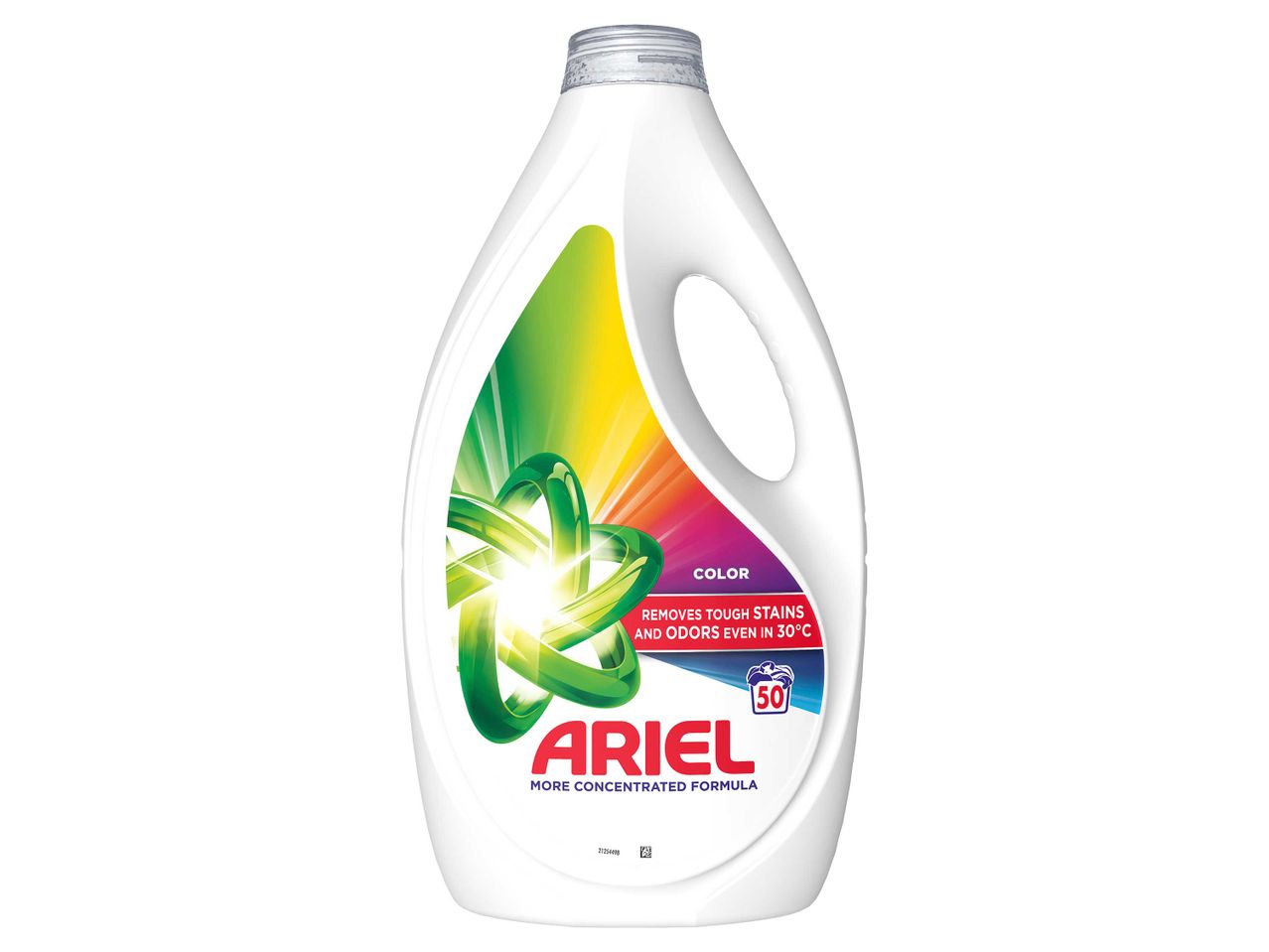 Ariel Color mosószer, koncentrált formula, folt- és szagtalanító hatással.