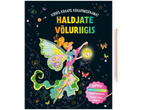 Kraapimisraamat haldja ja võlulaternaga.