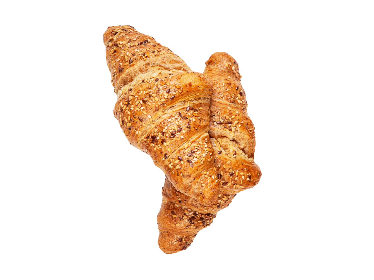 Kaksi seesaminsiemencroissanttia.