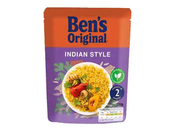 Ben's Original Ρύζι Indian σε 2' λεπτά 