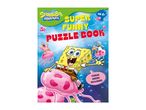 SpongeBob SquarePants puzzle book with characters riding jellyfish, for ages 6+