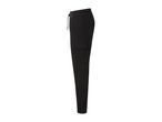 Men's black cargo trousers shown from the side