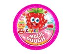 CATZ Magic Dough, a pink raspberry-themed container of scented playdough.