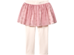 Lupilu® djevojačka suknja s tajicama u ružičastoj boji s printom duge
