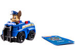 Figura PAW PATROL Chase com veículo policial azul