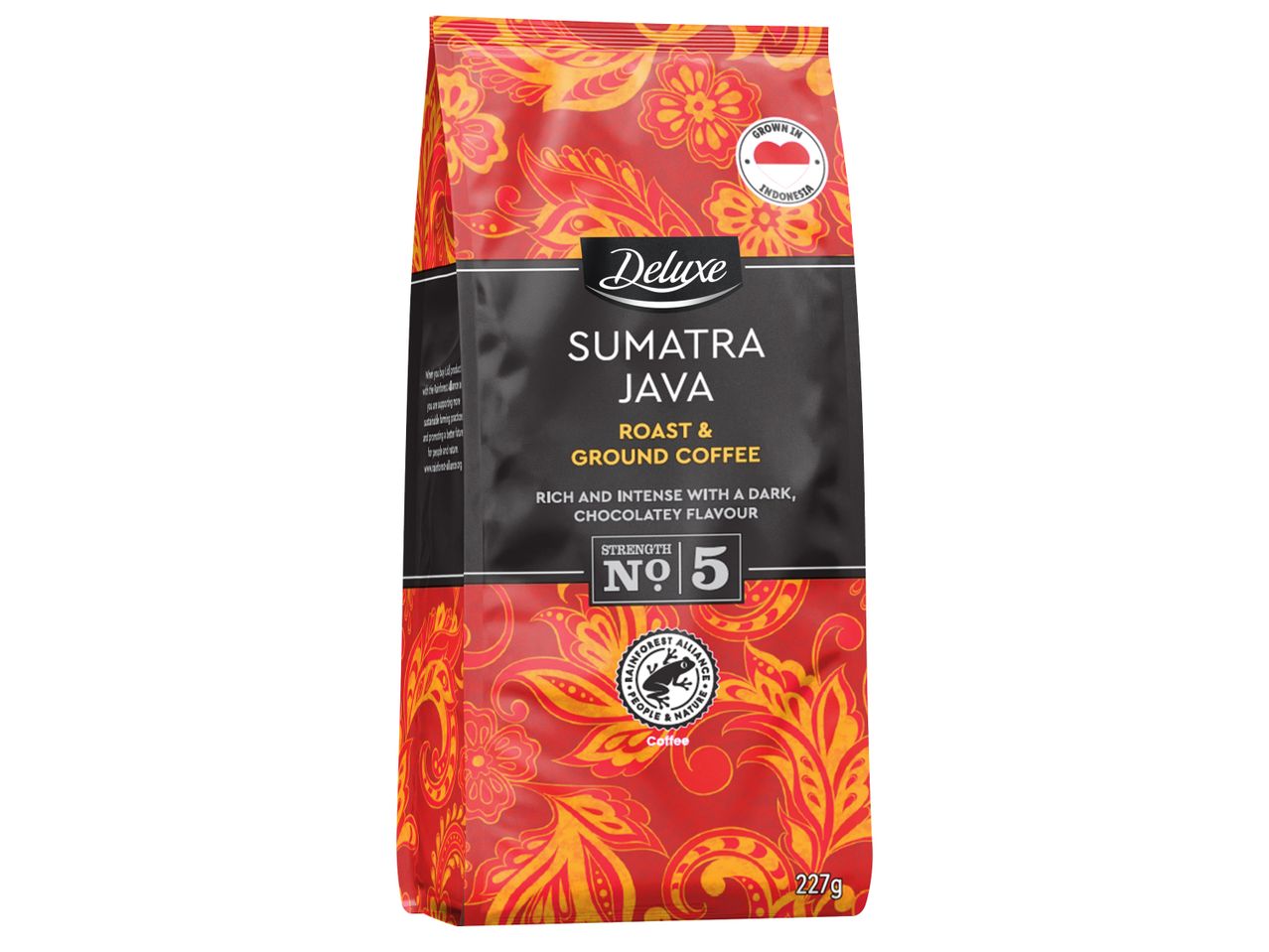 Мляно кафе Deluxe Sumatra Java, 227 g/опаковка.