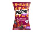 A bag of barbecue lentil chips, 85g