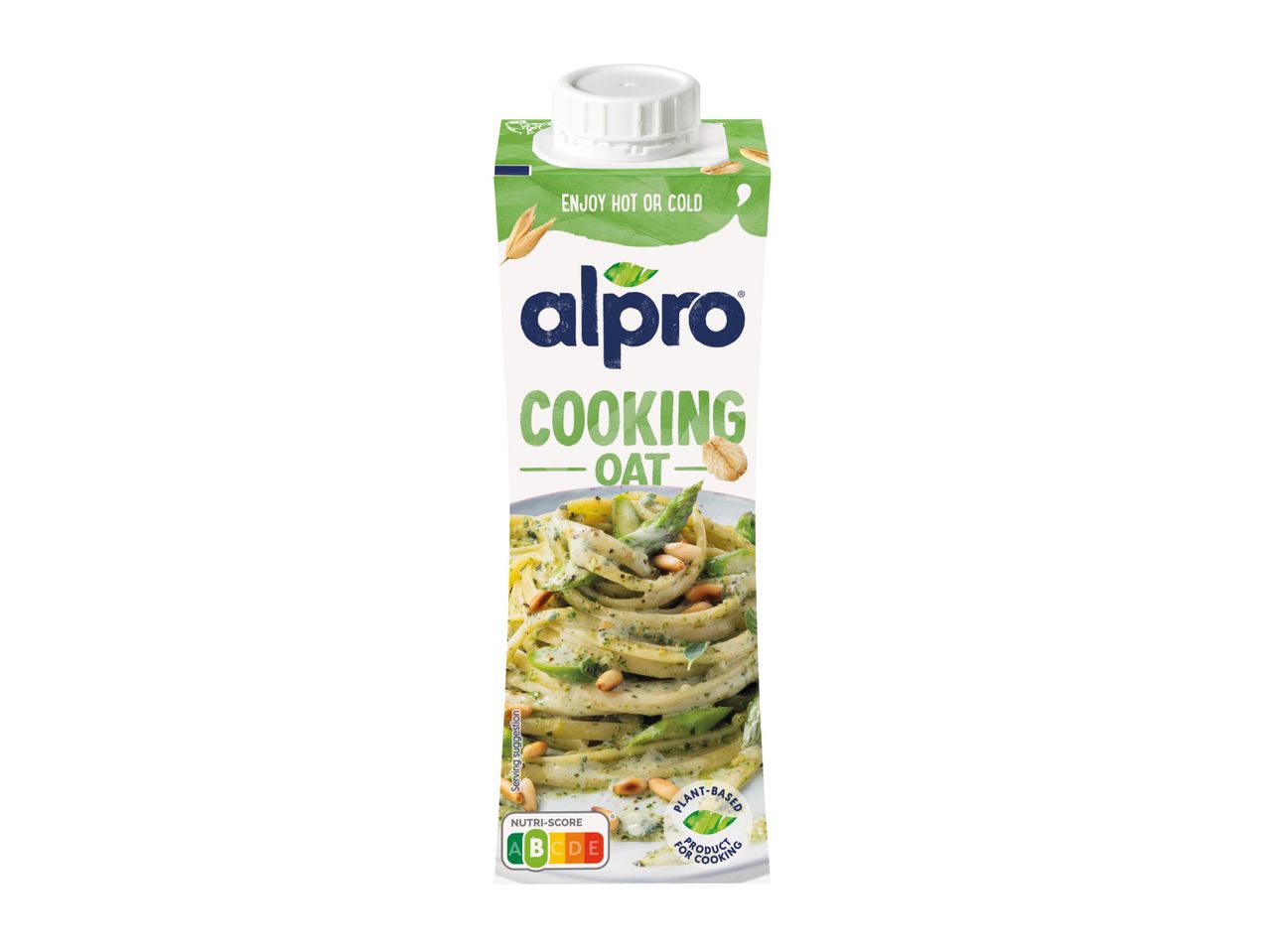 Alpro zabkrém főzéshez, növényi alapú, forró vagy hidegen fogyasztható.