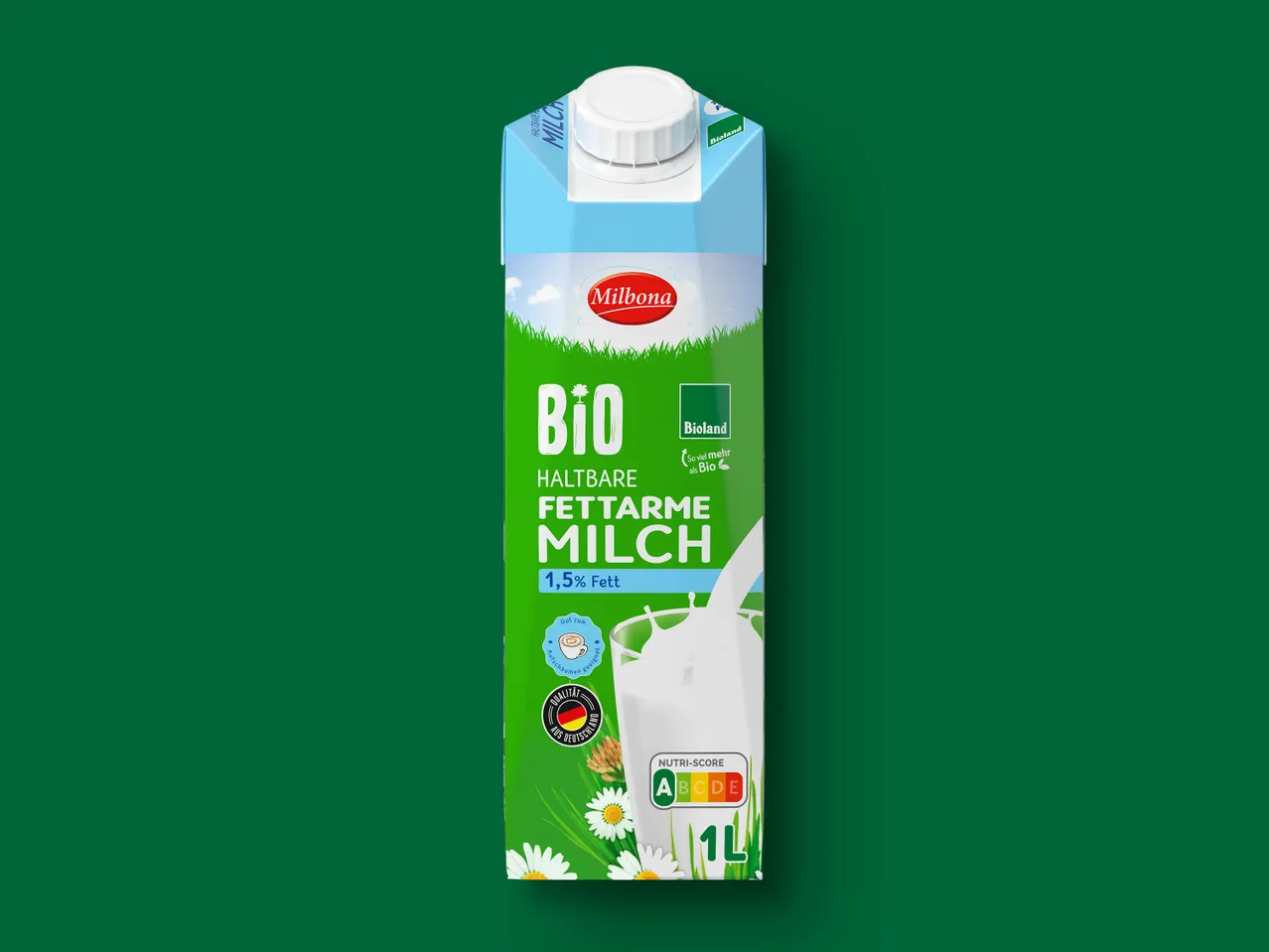 Gehe zu Vollbildansicht: Bioland-H-Milch 1,5% - Bild 1
