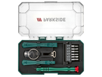 Комплект за ремонт на електроника Parkside с отвертка, битове и инструменти за отваряне.