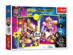 Paw Patrol Mighty Movie Neon + Glow in the Dark 2-in-1 Puzzle von Trefl