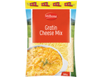 Milbona Gratin Cheese Mix, 500g, mistura de queijos para gratinar.