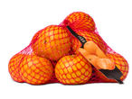 Mandarijnen in een rood net.