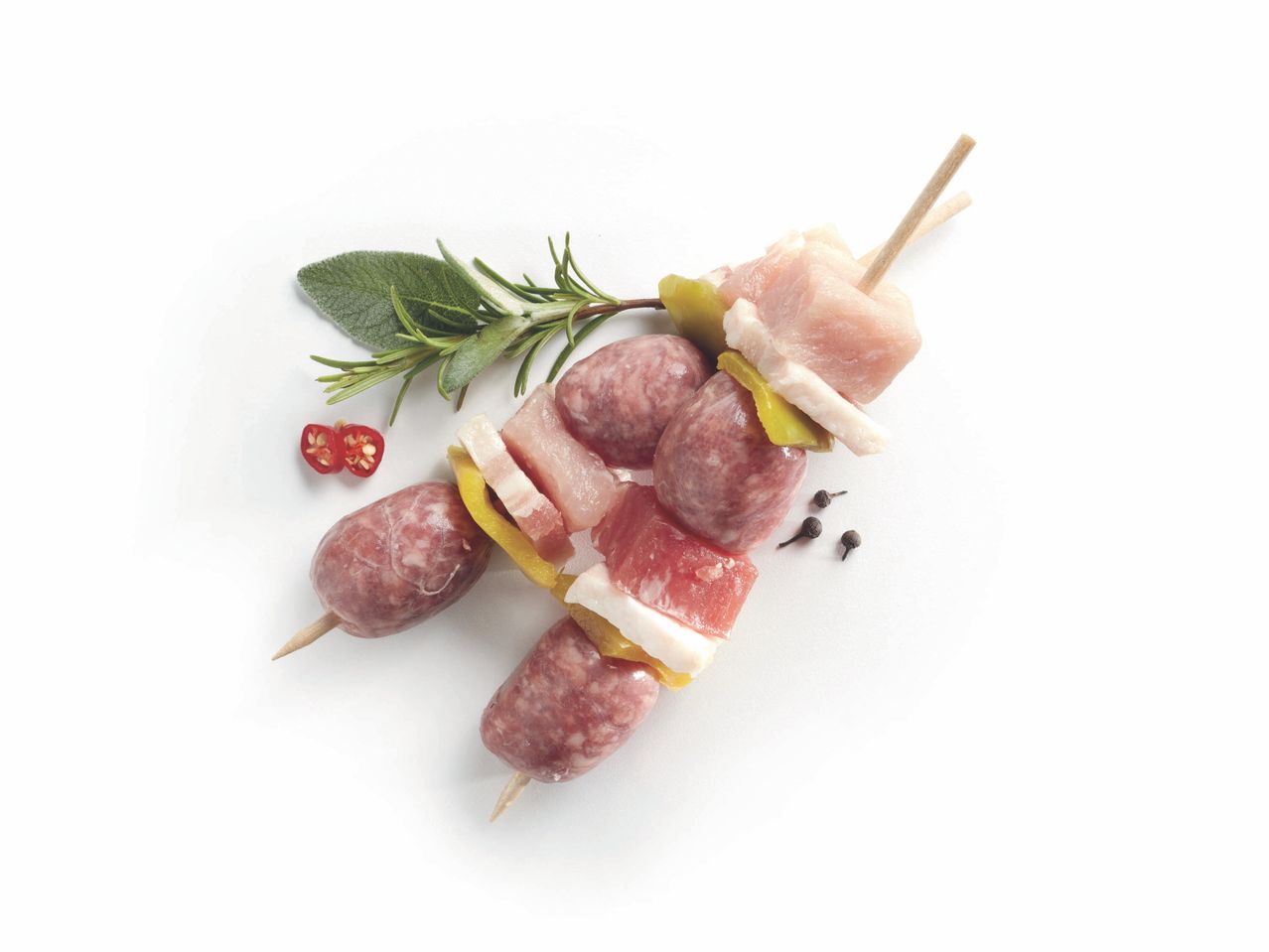 Spiedini di suino