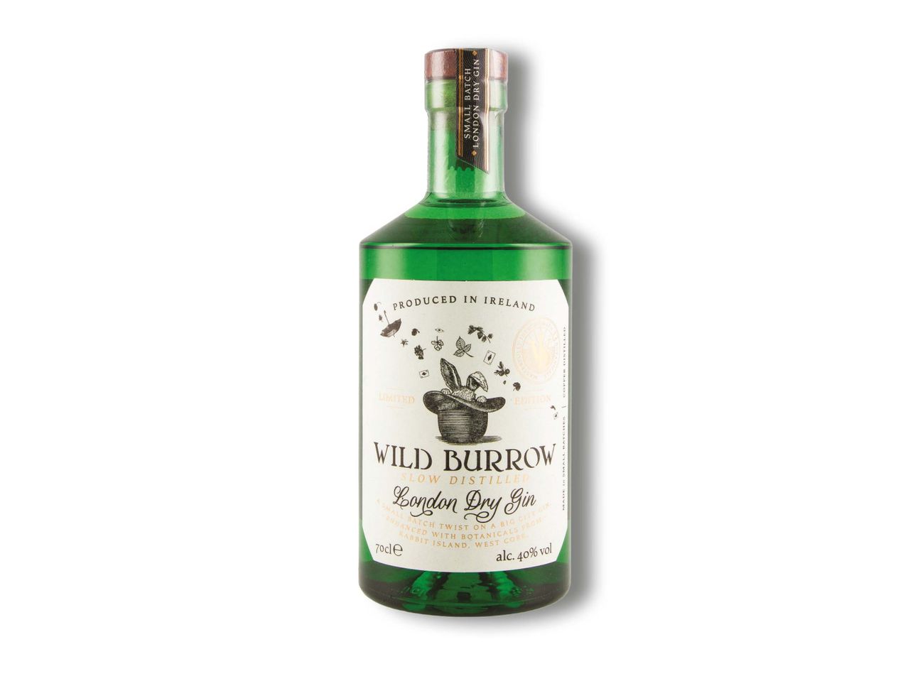 Go to full screen view: Wild Burrow Distilled Dry Gin 40% - Image 1