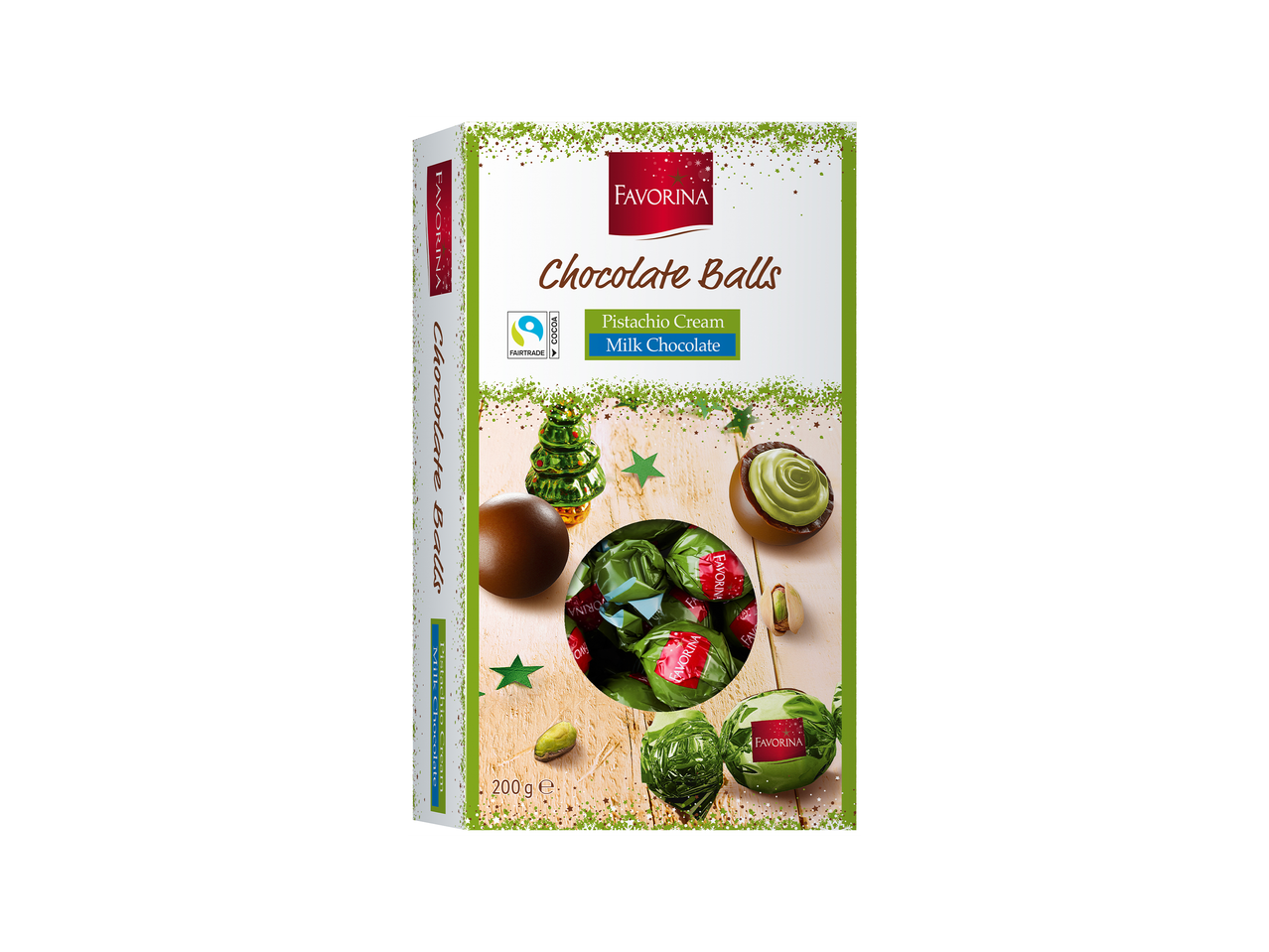 Pistaasitäytteinen konvehti