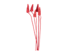 Red spiral stems for decoration.