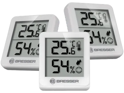 BRESSER Thermo-Hygrometer-Indikator