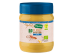 Borcan de unt de arahide cremos organic Maribel cu certificare V-Label Vegan.