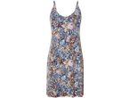 Rochie de noapte florală, albastră.