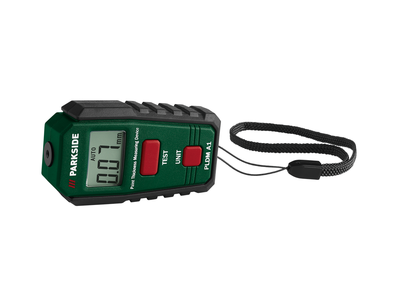 Parkside® merač debljine boje/digitalni tahometar, zeleni, sa ekranom i trakom