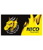 Nico Feuerwerk, flieg mit dem Drachen.