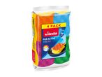 Vileda Pur Active Colors 4 darabos szivacs csomag, karcmentes és tapadásmentes bevonatokhoz.