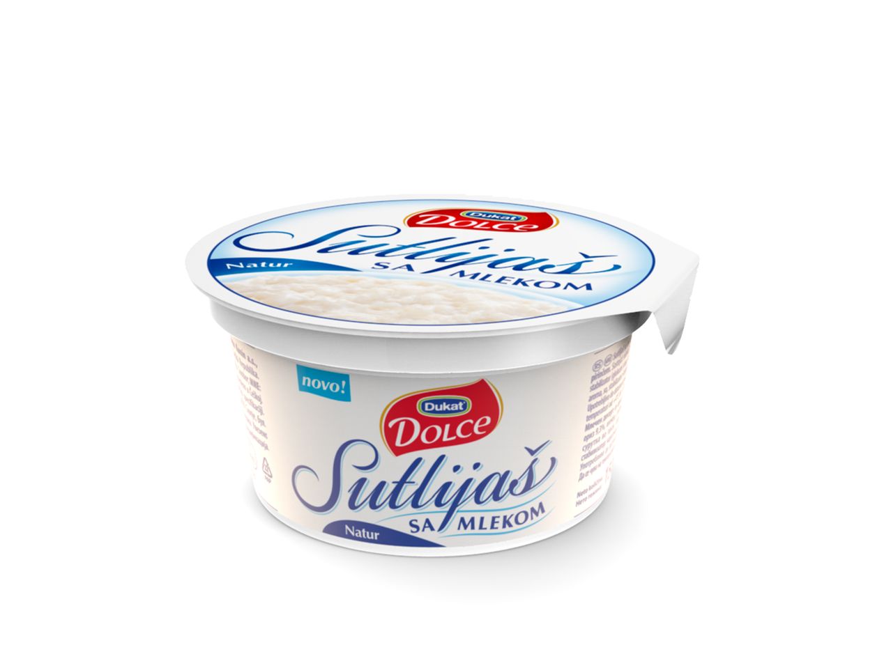 Dukat Dolce Sutlijaš sa mlekom, prirodni ukus.