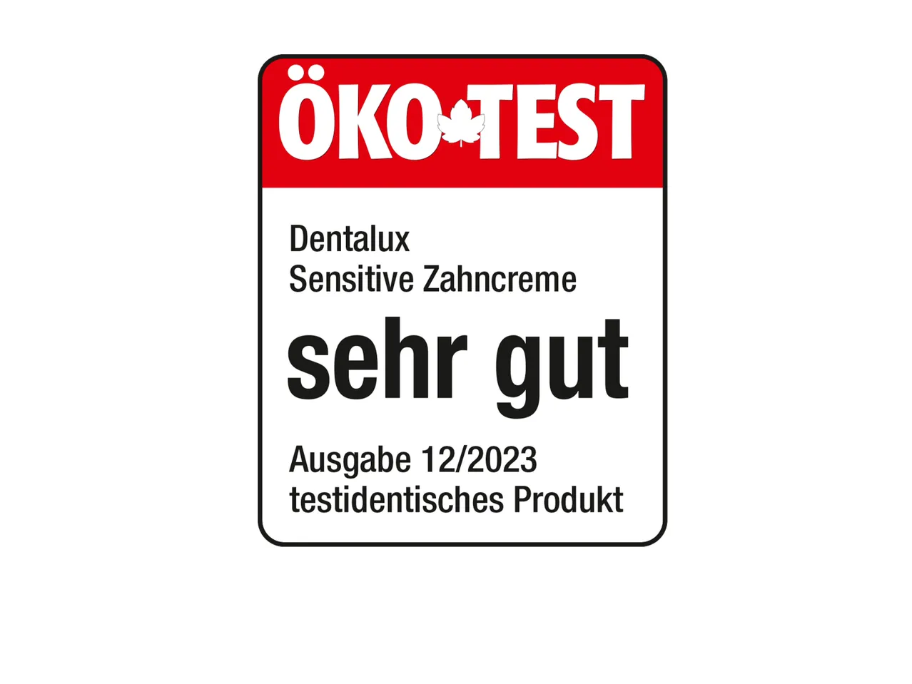 Gehe zu Vollbildansicht: Dentalux Sensitive Zahncreme - Bild 2