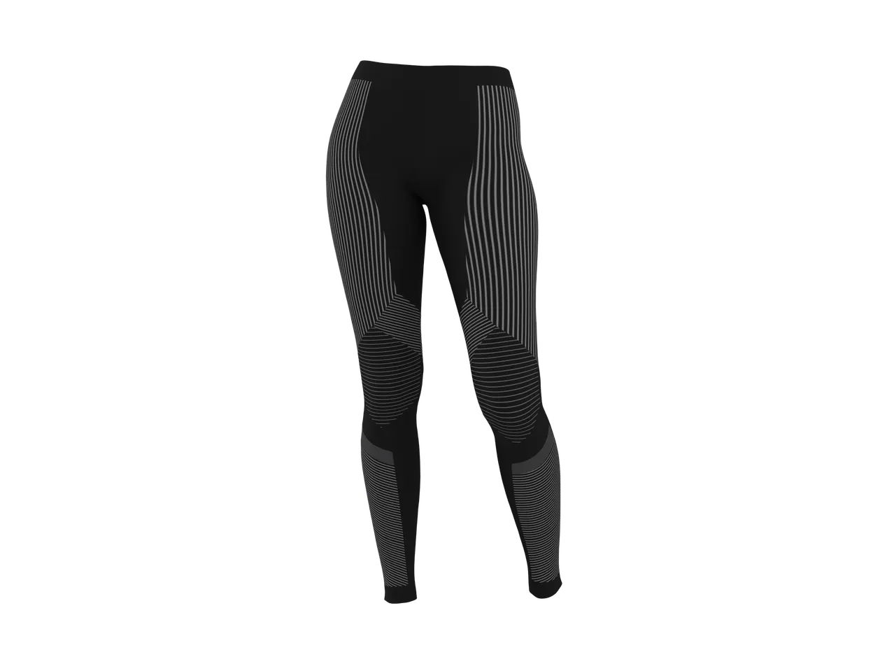 CRIVIT® seamless thermal leggings with striped pattern