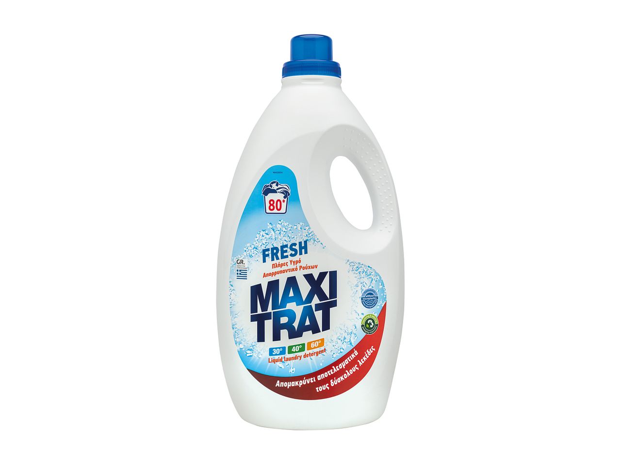 Υγρό απορρυπαντικό Maxi Trat Fresh.