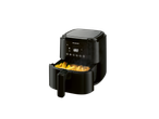 Fritadeira SilverCrest com batatas fritas.