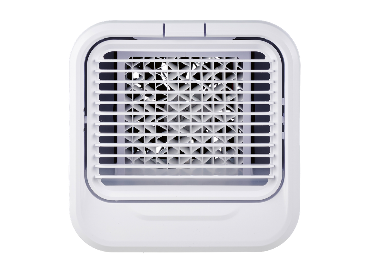 Ventilator de podea fără rotor TRONIC, vedere de sus cu grila de evacuare a aerului.