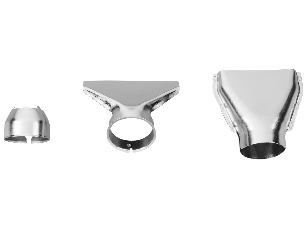 Комплект от три метални приставки за пистолет за горещ въздух