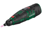 Мултифункционален инструмент с батерия 12V, с розов накрайник за шлайфане и надпис PFBS 12 C7