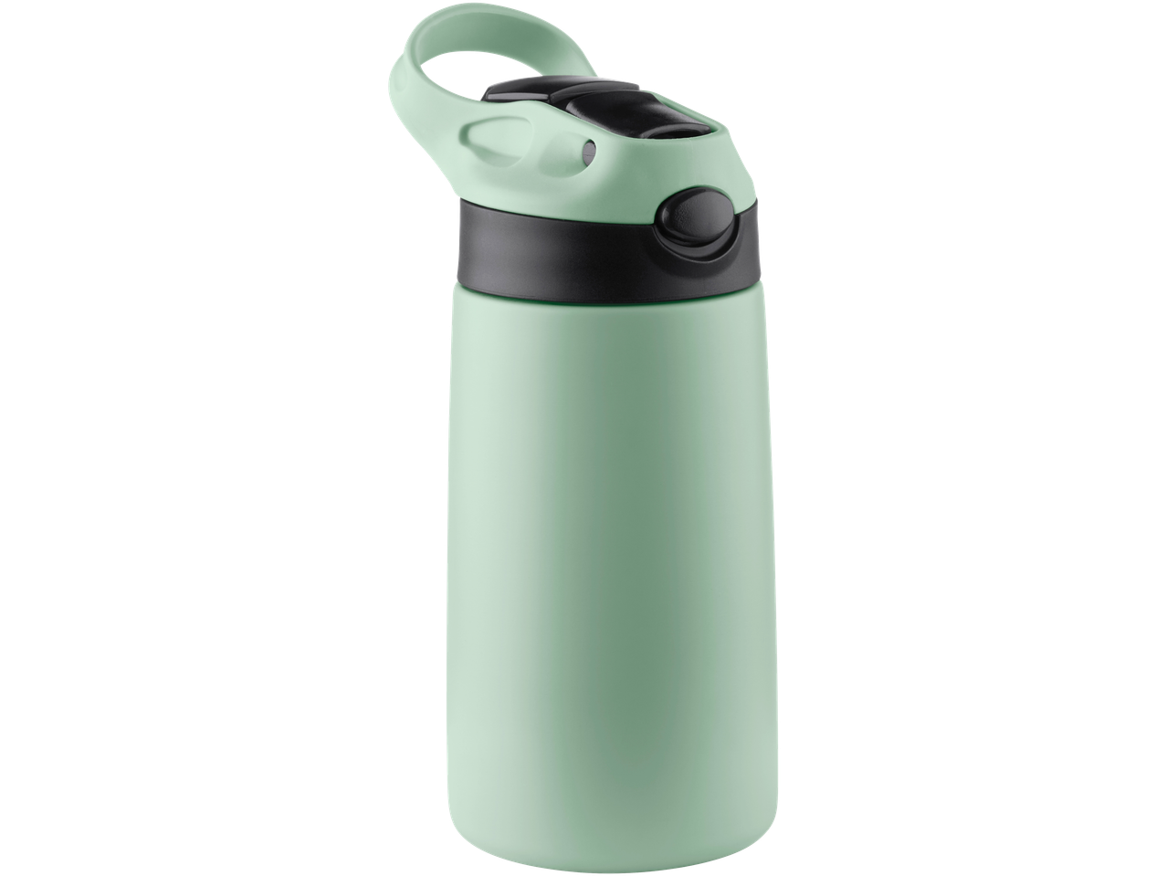 Mintgroene roestvrijstalen waterfles