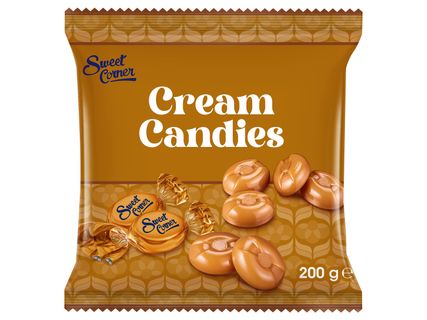 Tejszínes karamellás cukorka