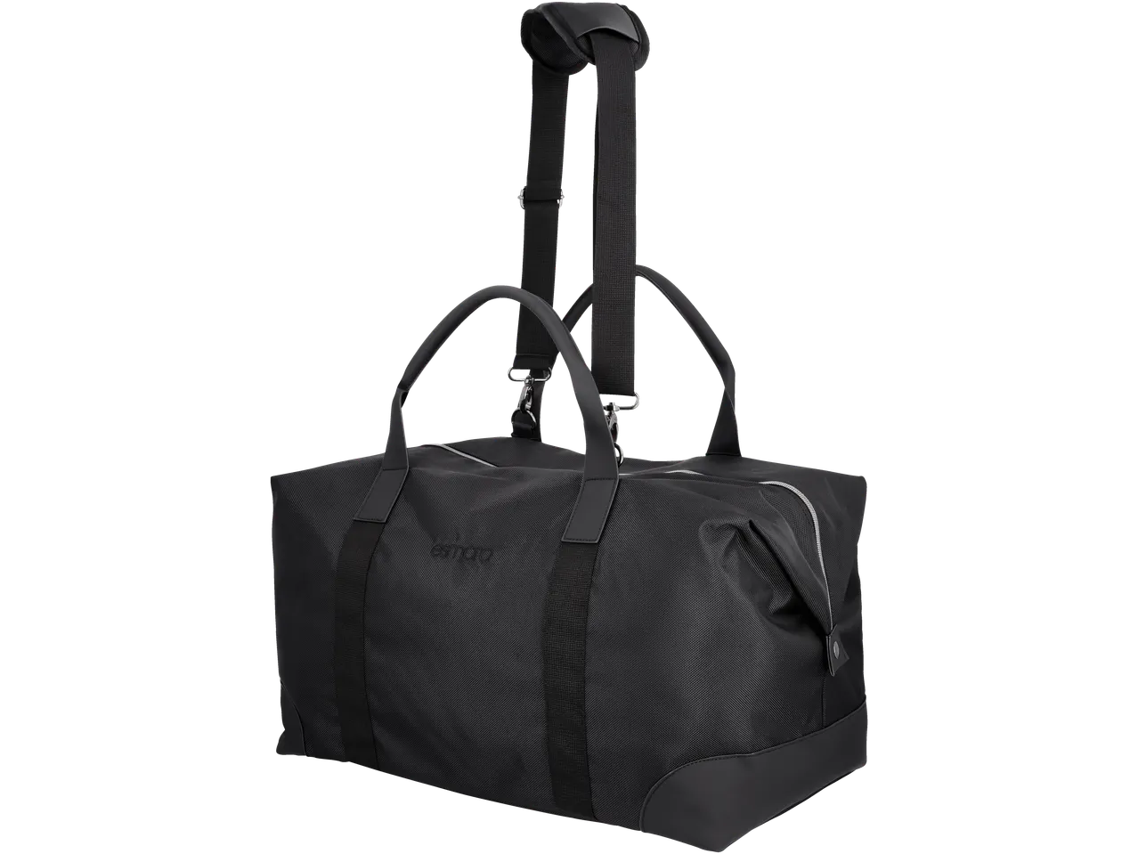 Esmara black weekend bag with shoulder strap and handles