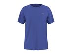 Blue short-sleeved sports t-shirt with a small logo on the chest.