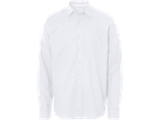 Wit overhemd met lange mouwen.