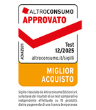 Sigillo Altroconsumo Approvato, Miglior Acquisto, Test 12/2025, ACMA25011.