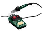 Parkside soldering station with a soldering iron and stand.