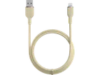 Cablu Tronics USB-C la Lightning, bej.